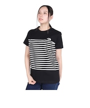 ザ・ノース・フェイス(THE NORTH FACE)パネルボーダー半袖Tシャツ NTW32406 K