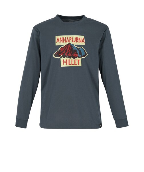 ミレー（Millet）ロンT マウントグラフィック 長袖Tシャツ MIV03282-N6548