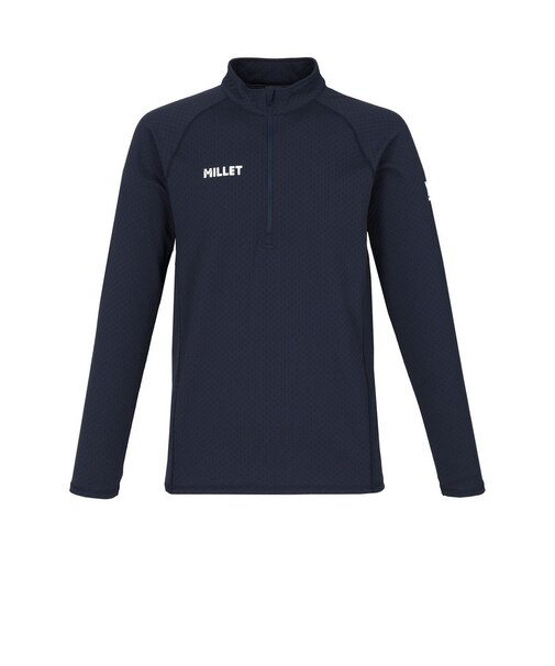 ミレー（Millet）長袖Tシャツ ロンT ハイドロドライ ジップ MIV03279-N6548