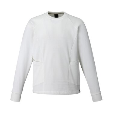 ミレー（Millet）長袖Tシャツ ロンT セムノ ワッフル クルーネック MIV03276-N8014