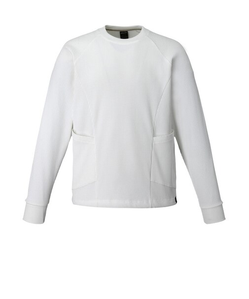 ミレー（Millet）長袖Tシャツ ロンT セムノ ワッフル クルーネック MIV03276-N8014