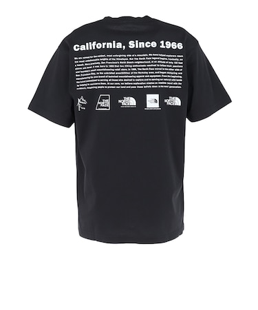 ザ・ノース・フェイス（THE NORTH FACE）ショートスリーブ ウォッシュドヒストリカル ロゴTシャツ NT82642 K