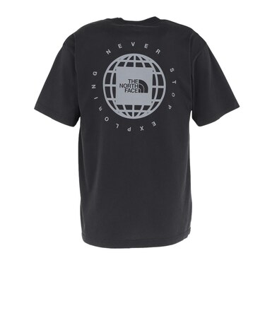 ザ・ノース・フェイス（THE NORTH FACE）ショートスリーブ ウォッシュド ジオスクエアロゴTシャツ NT82643 K