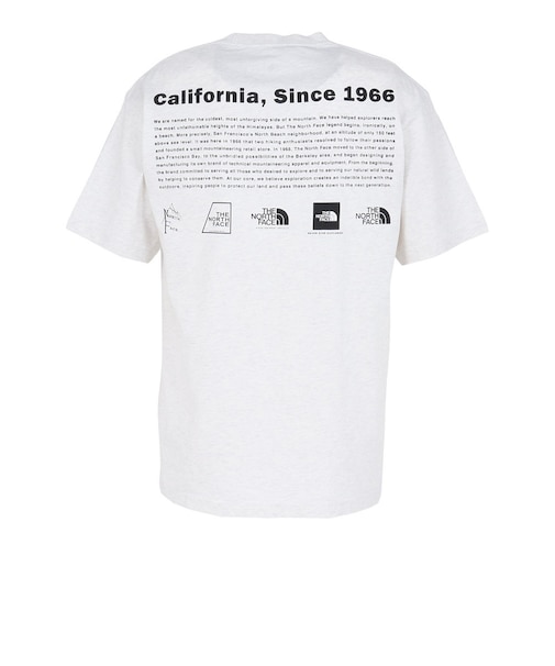 ザ・ノース・フェイス（THE NORTH FACE）ショートスリーブ ウォッシュドヒストリカル ロゴTシャツ NT82642 WX