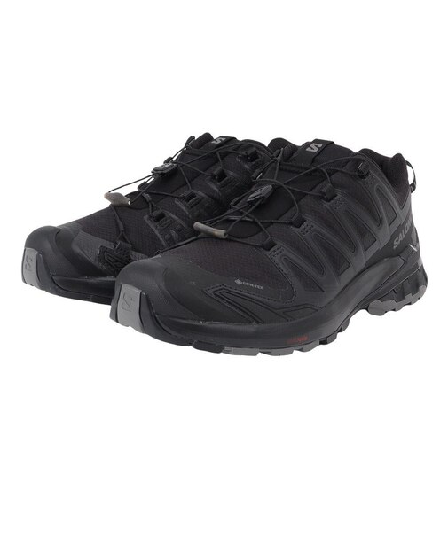 サロモン(SALOMON)ゴアテックス トレッキングシューズ ローカット 登山靴 防水 エックスエープロ XA PRO 3D V9 GORE-TEX L472…