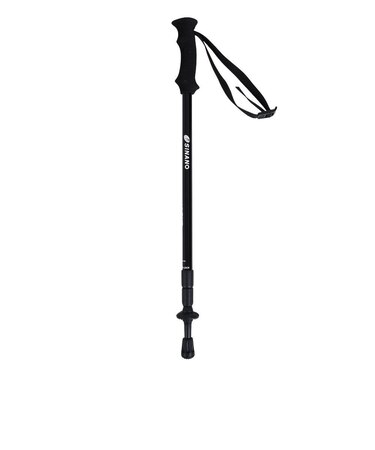 シナノ（SINANO）トレッキングポール 1本 LT ONE BK ブラック ストック 登山 510281-BK 125