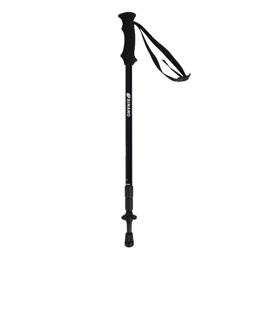シナノ（SINANO）トレッキングポール 1本 LT ONE BK ブラック ストック 登山 510281-BK 125