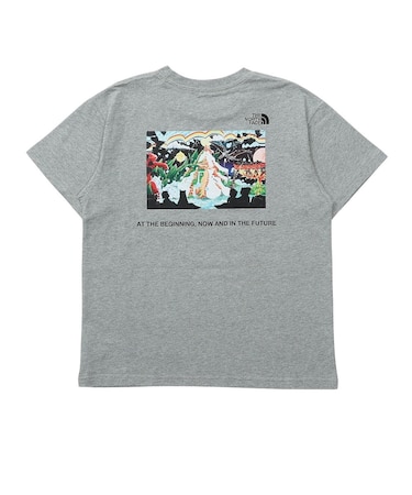 ザ・ノース・フェイス（THE NORTH FACE）ジュニア ショートスリーブ 60th グラフィックロゴTシャツ NTJ82660 Z