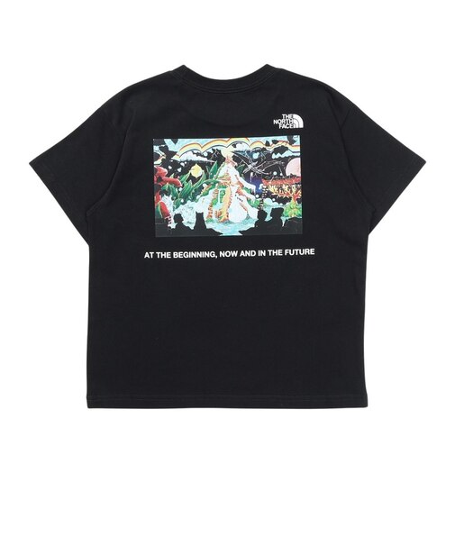 ザ・ノース・フェイス（THE NORTH FACE）トドラー ショートスリーブ 60th グラフィックロゴTシャツ NTT82660 K