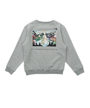 ザ・ノース・フェイス（THE NORTH FACE）ジュニア 60th グラフィックロゴクルーネック スウェット トレーナー NTJ62660 Z