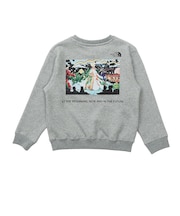 ザ・ノース・フェイス（THE NORTH FACE）トドラー 60th グラフィックロゴクルーネック スウェット トレーナー NTT62660 Z