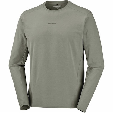 サロモン（SALOMON）ロンT TRACKLINE 長袖Tシャツ LC2954600