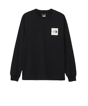 ザ・ノース・フェイス(THE NORTH FACE)ロングスリーブ スクエアロゴTシャツ NT82534 K