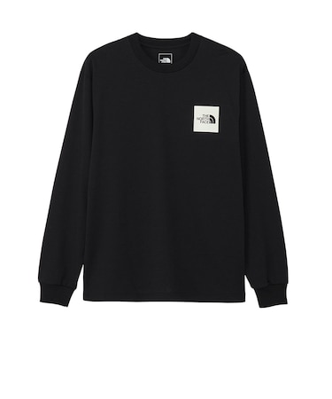 ザ・ノース・フェイス（THE NORTH FACE）ロングスリーブ スクエアロゴTシャツ NT82534 K