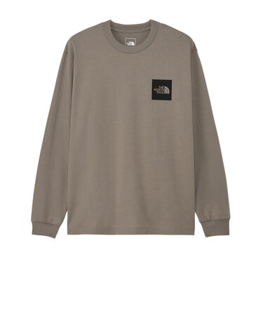 ザ・ノース・フェイス（THE NORTH FACE）ロングスリーブ スクエアロゴTシャツ NT82534 MR