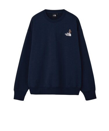 ザ・ノース・フェイス（THE NORTH FACE）トレーナー スウェット ズーピッカークルーネック NT62638 UN