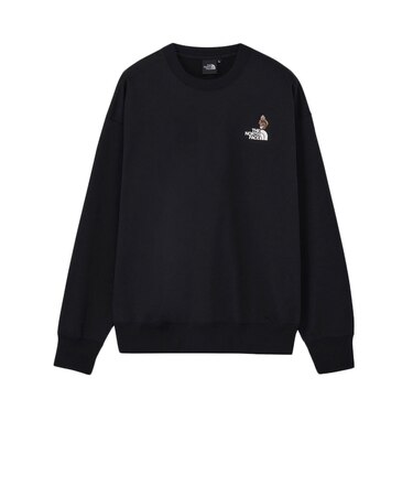 ザ・ノース・フェイス（THE NORTH FACE）トレーナー スウェット ズーピッカークルーネック NT62638 K