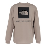 ザ・ノース・フェイス(THE NORTH FACE)ロングスリーブバックスクエアロゴTシャツ NT32442 MR