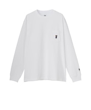 ヘリーハンセン(HELLY HANSEN)長袖Tシャツ ロンT ロングスリーブヘリーベアーポケットティー HME32662 CW