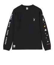 チャムス(CHUMS)ゲームセンターブラッシュドロングスリーブTシャツ CH01-2877-K001