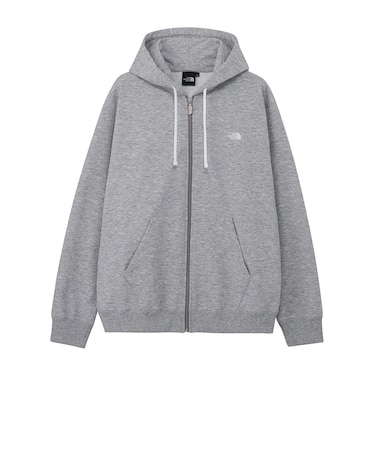 ザ・ノース・フェイス（THE NORTH FACE）トレーナー スモールロゴ ヘザースウェット フルジップフーディ NT62639 Z