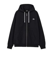 ザ・ノース・フェイス(THE NORTH FACE)トレーナー スモールロゴ ヘザースウェット フルジップフーディ NT62639 K