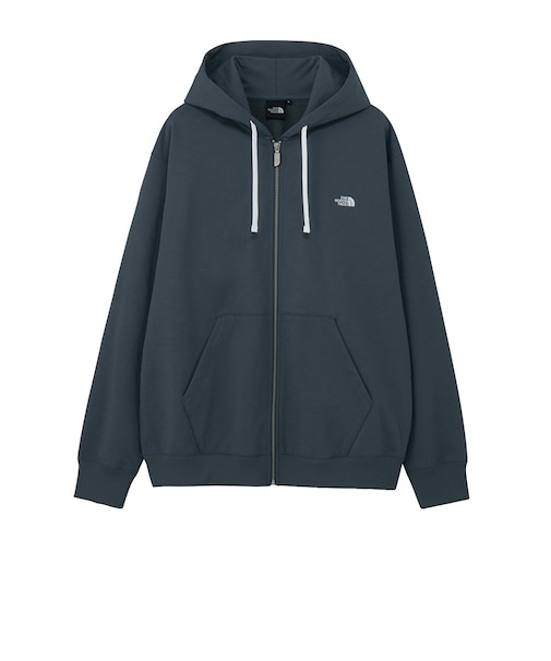 ザ・ノース・フェイス（THE NORTH FACE）トレーナー スモールロゴ ヘザースウェット フルジップフーディ NT62639 SL