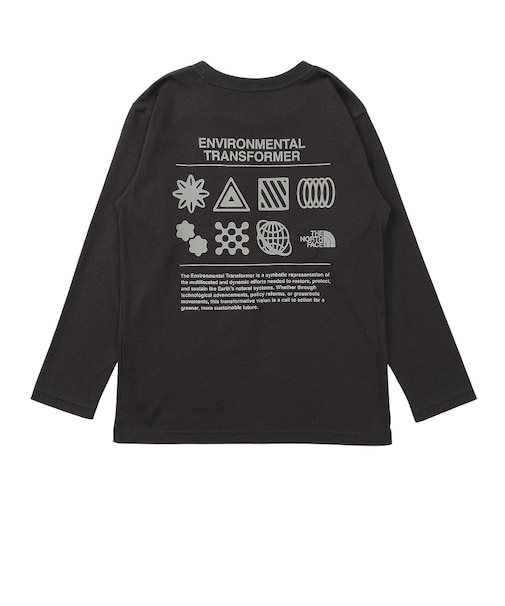 ザ・ノース・フェイス（THE NORTH FACE）トドラー ロングスリーブグラフィックTシャツ NTT82533 K