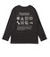 ザ・ノース・フェイス（THE NORTH FACE）キッズ ロングスリーブグラフィックTシャツ NTJ82533 K