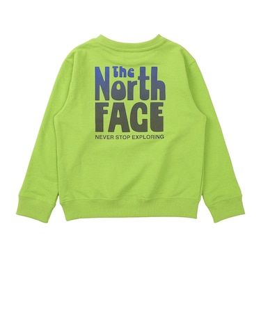 ザ・ノース・フェイス（THE NORTH FACE）トドラー ロゴクルーネックスウェット NTT62637 SM