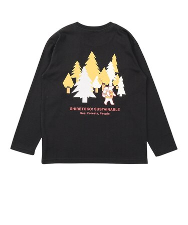 ザ・ノース・フェイス（THE NORTH FACE）トドラー ロングスリーブシレトコトコTシャツ NTT82630ST K