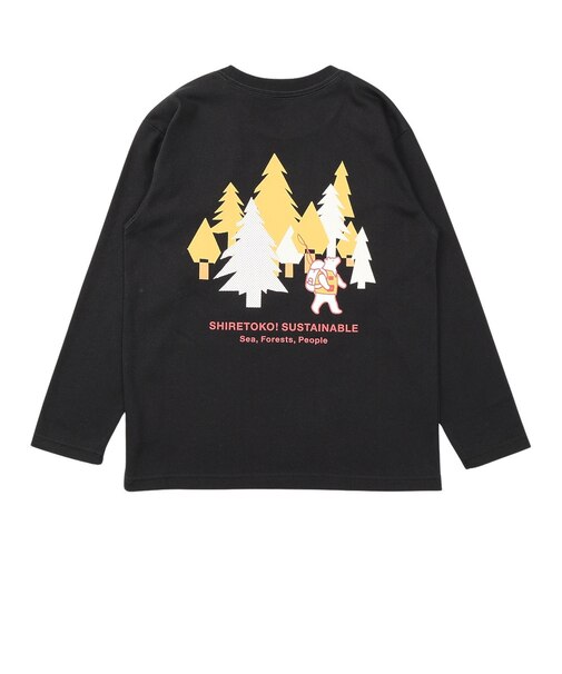 ザ・ノース・フェイス（THE NORTH FACE）トドラー ロングスリーブシレトコトコTシャツ NTT82630ST K