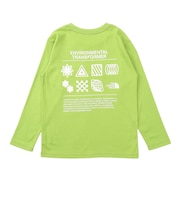 ザ・ノース・フェイス（THE NORTH FACE）トドラー ロングスリーブグラフィックTシャツ NTT82533 SM