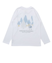 ザ・ノース・フェイス（THE NORTH FACE）キッズ ロングスリーブシレトコトコTシャツ NTJ82630ST W