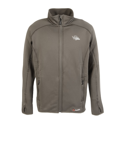 ポールワーズ（POLEWARDS）ジップアップ フリース POLAR STRETCH ジャケット PW2WAL01 BRN