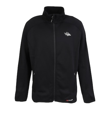 ポールワーズ（POLEWARDS）ジップアップ フリース POLAR STRETCH ジャケット PW2WAL01 BLK