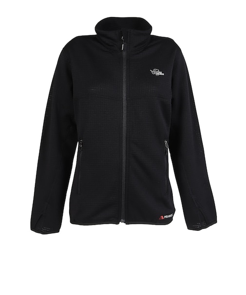 ポールワーズ（POLEWARDS）ジップアップ フリース POLAR GRID ジャケット PW2WBL01 BLK