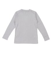 長袖アンダー シャツ ExFineMerinoWool RE26FDSH5620017 LGRY