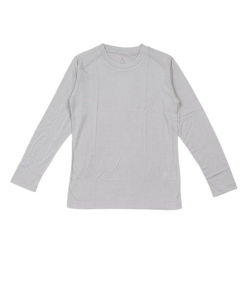 長袖アンダー シャツ ExFineMerinoWool RE26FDSH5620017 LGRY