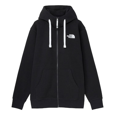 ザ・ノース・フェイス（THE NORTH FACE）トレーナー スウェット リアビューフルジップフーディ NT62640 K
