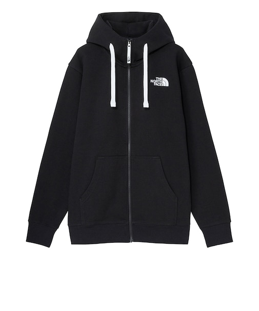 ザ・ノース・フェイス（THE NORTH FACE）トレーナー スウェット リアビューフルジップフーディ NT62640 K