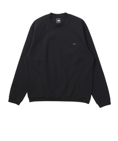 ザ・ノース・フェイス（THE NORTH FACE）MONOLAY ワッフル クルー 長袖Tシャツ NT62660 K