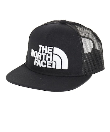 ザ・ノース・フェイス（THE NORTH FACE）帽子 メッセージメッシュキャップ NN02333 K ブラック サイズ調節 通気性 ユニセックス UV