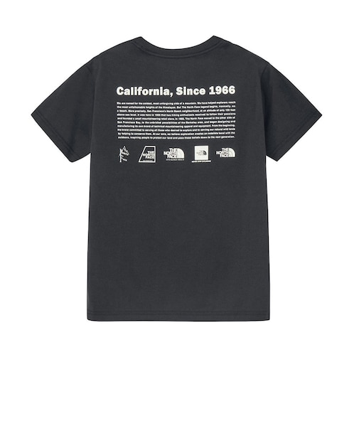 ザ・ノース・フェイス（THE NORTH FACE）ジュニア ヒストリカルロゴ 半袖Tシャツ NTJ32648 K