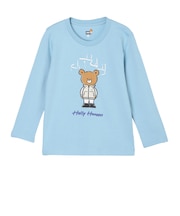 ヘリーハンセン（HELLY HANSEN）ジュニア ロングスリーブヘリーベアオーロラTシャツ HJ32561 PB