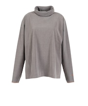 クリフメイヤー（KRIFF MAYER）もちのびハイネック 長袖Tシャツ W2615608:15:GRAY