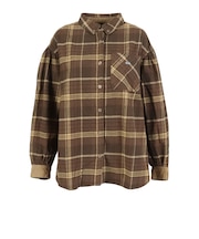 クリフメイヤー（KRIFF MAYER）ビエラギャザーシャツ W2616311:29:BROWN