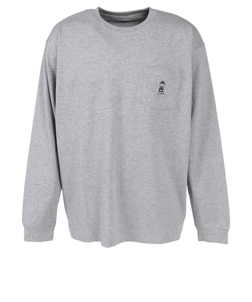 コールマン（Coleman）ポケット付き長袖Tシャツ X5650A GRY