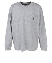 コールマン(Coleman)ポケット付き長袖Tシャツ X5650A GRY