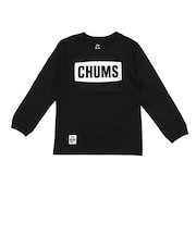 チャムス(CHUMS)キッズ ロゴブラッシュド ロングスリーブTシャツ CH21-1479-K071